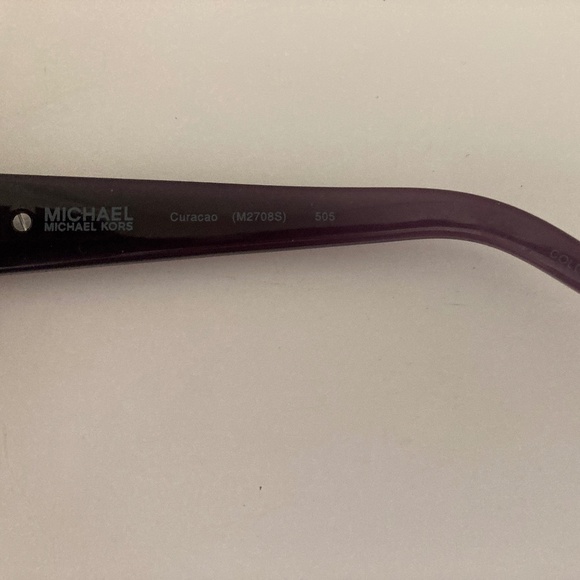 Michael Kors Women's Curacao Soft Purple Sunglasses M2708S 238/Case/NEW!!! - Picture 5 of 7